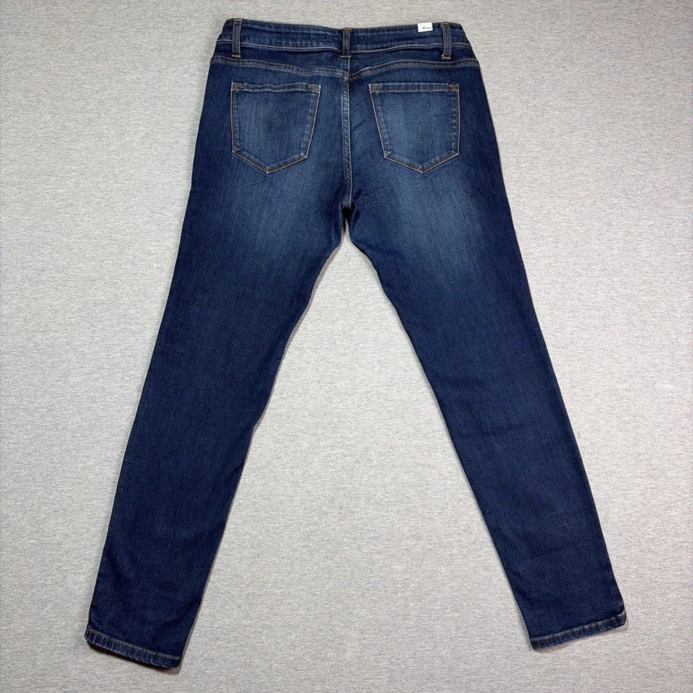 KanCan KC7092 Dark Wash Skinny‎ Jeans Indigo Stretch Denim Women Size 13/30